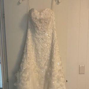 Wedding dress from David’s Bridal size 2